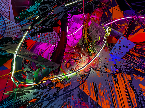 Splatter Dance Print