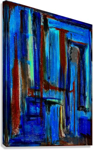 SkyThruFence Canvas Print