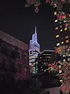 Manhattan nights light