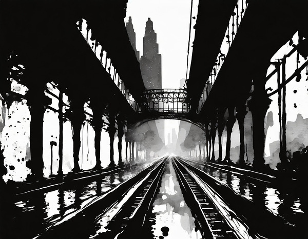 A subway to NYC Print