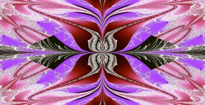 Dancing Butterfly In Wind