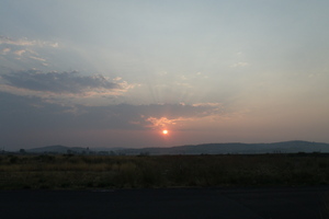 Smokey Sunset 1