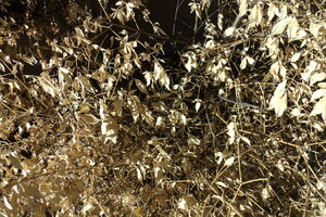 Silver Golden Leaves 1