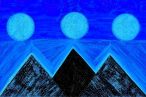 Pyramids Of Other Worlds Blue Moons