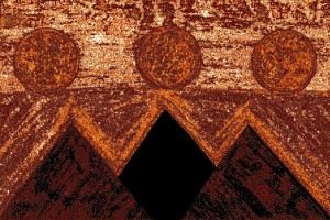 Pyramids Of Other Worlds In Light Orange