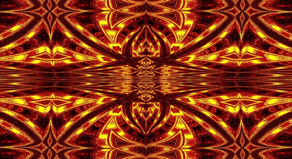 Aztec Sun Fire 128 Print