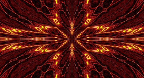 Aztec Sun Fire 18 Print