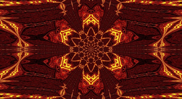 Aztec Sun Fire 44 Print