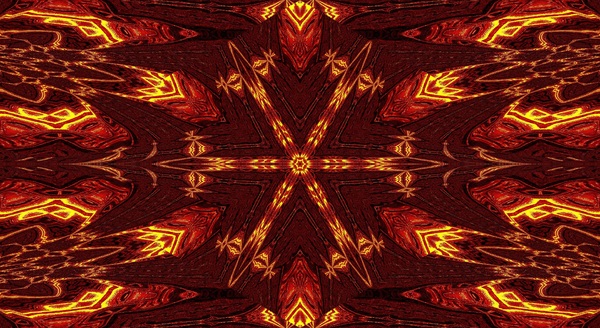 Aztec Sun Fire 45 Print