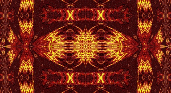 Aztec Sun Fire 50 Print