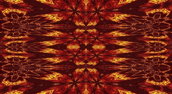 Aztec Sun Fire 67 Print