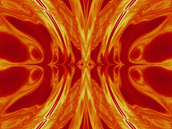 Fire Butterfly 2 Print