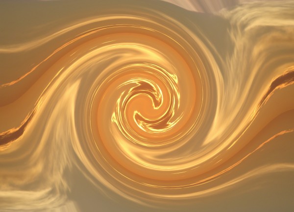 Golden Mating Phoenix 2 Print