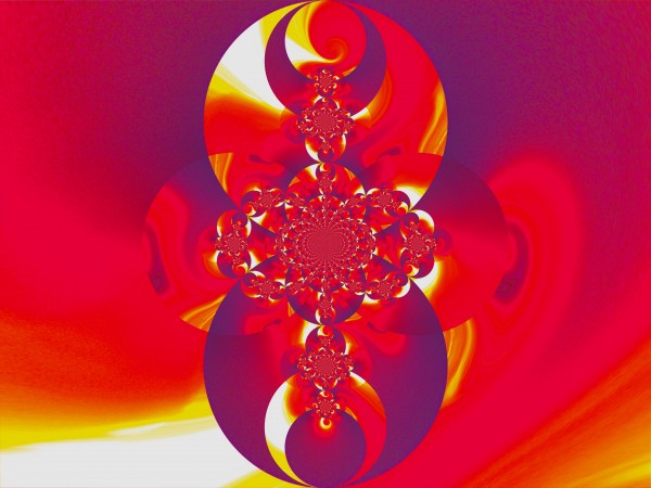 Red Fire Scarab 3 by Sherrie Larch