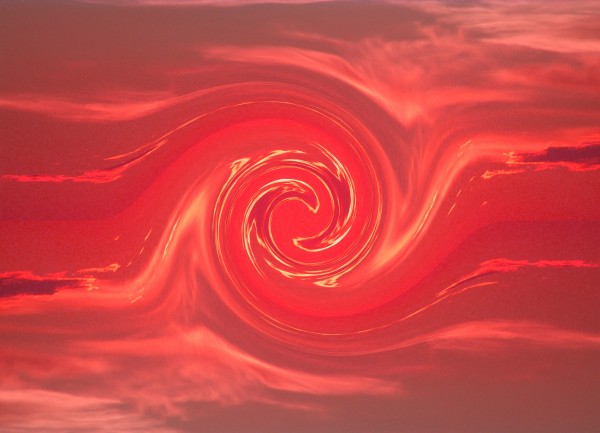 Red Mating Phoenix 1 Print