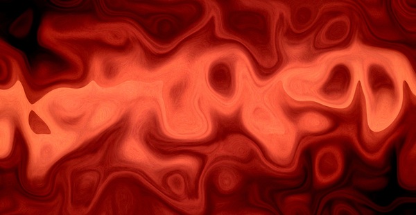 Red Fire Print