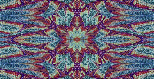 Rustic Violet Print