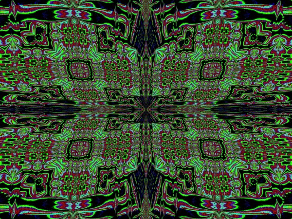 Square Butterfly Print