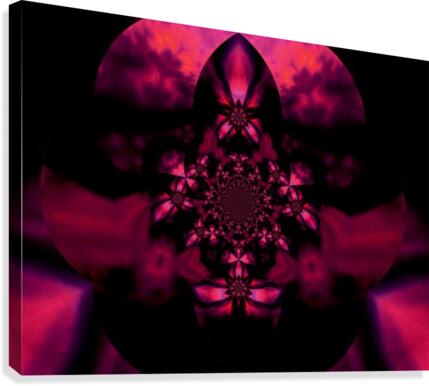 Fire Orchid 2 Canvas Print