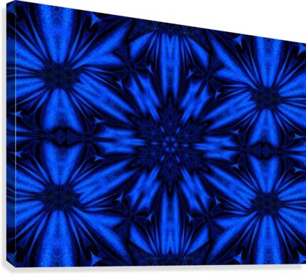Midnight Flowers Canvas Print