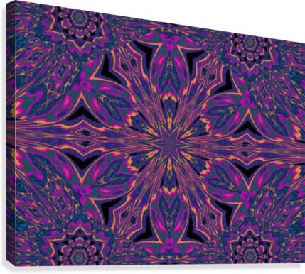 Psychedelic Jasmine 3 Canvas Print