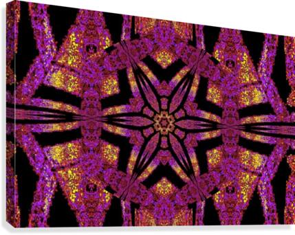 Psychedelic Jasmine 6 Canvas Print
