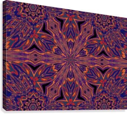 Psychedelic Jasmine 4 Canvas Print
