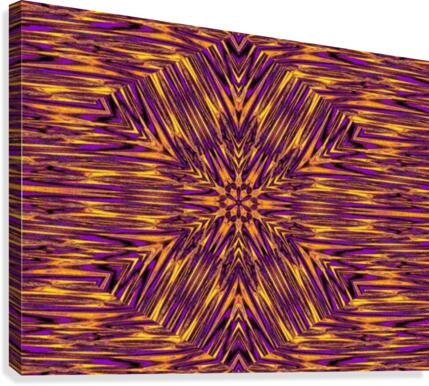 Psychedelic Daisy 1 Canvas Print