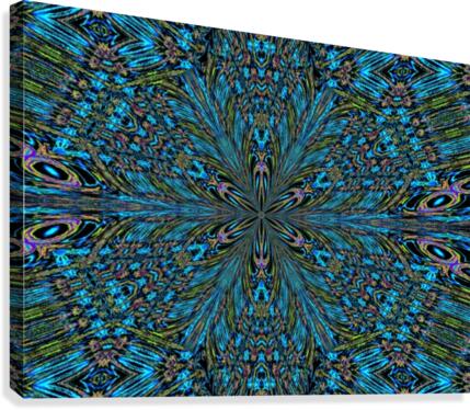 Psychedelic Daisy 2 Canvas Print