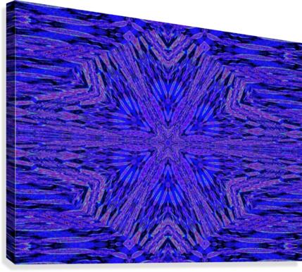 Blue Carnation Canvas Print