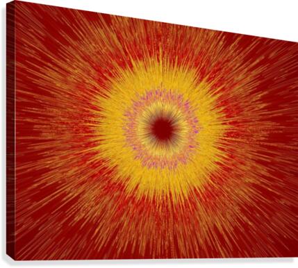 Dark Sunshine 1  Canvas Print