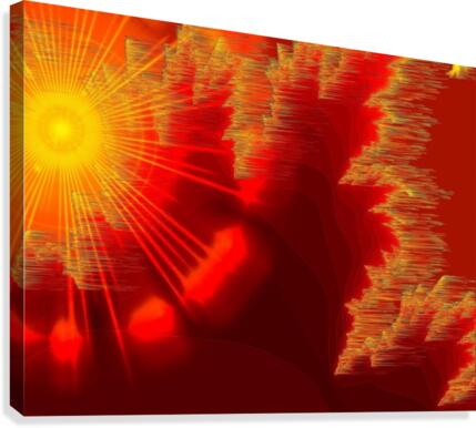 Sunshine Windstorm 1 Canvas Print