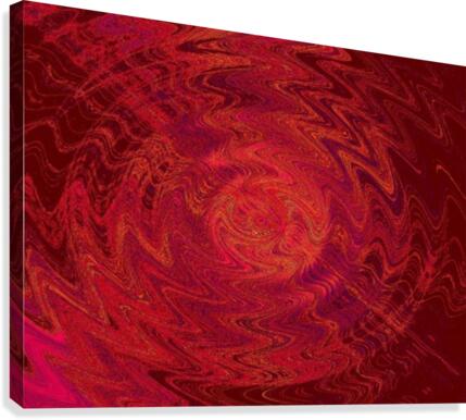 Digital Waves 5 Canvas Print