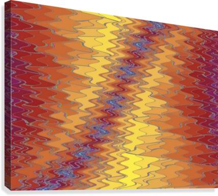 Zig Zag 1 Canvas Print