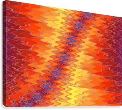 Zig Zag 2  Canvas Print