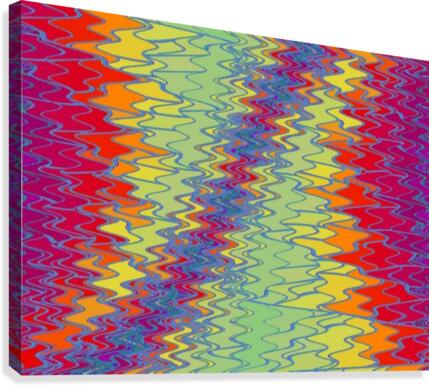 Zig Zag 5  Canvas Print