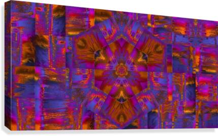 Fractal Flower Canvas Print