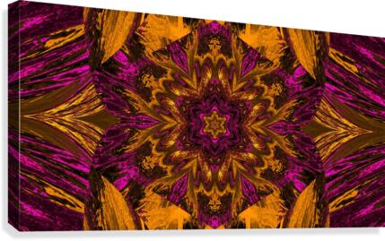 Painted Lotus 13 Canvas Print