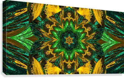 Painted Lotus 15 Canvas Print