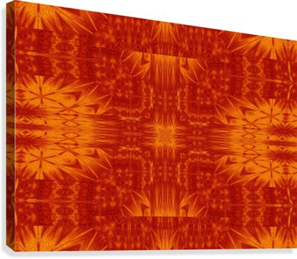 Fire Flowers 173 Canvas Print