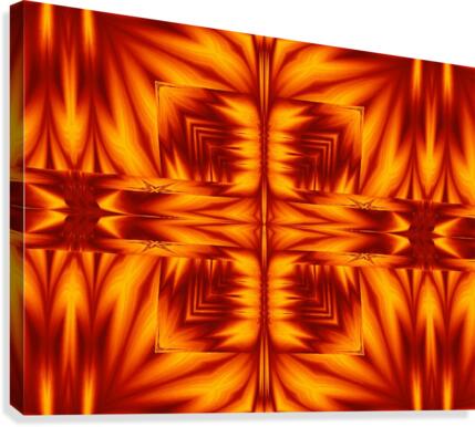 Fire Flowers 228 Canvas Print