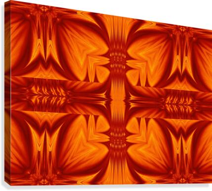 Fire Flowers 268 Canvas Print
