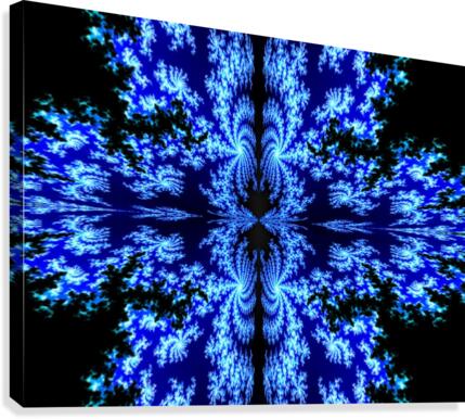 Blue Goddess Canvas Print