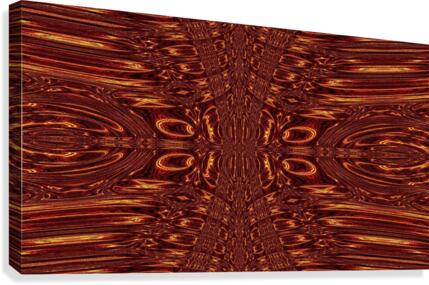Aztec Sun Fire 36 Canvas Print