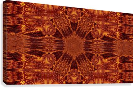 Aztec Sun Fire 112 Canvas Print