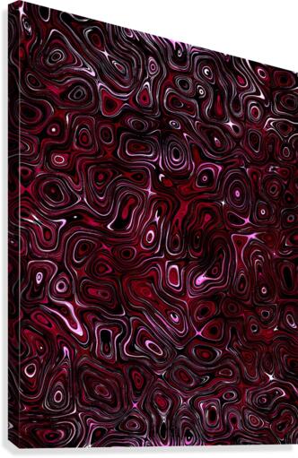 Rose Fire Stone Canvas Print