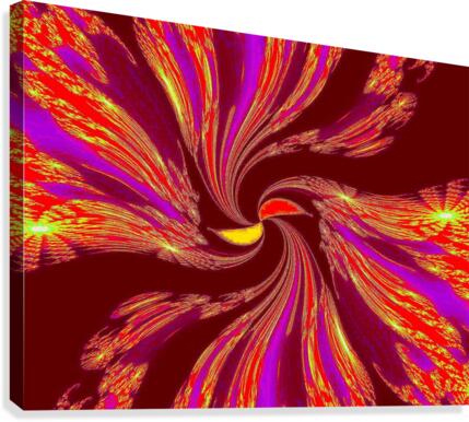 Spinning Spiral 1 Canvas Print