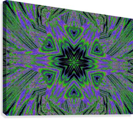 Green Wave Canvas Print
