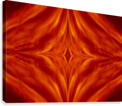 Abstract Sun  Canvas Print