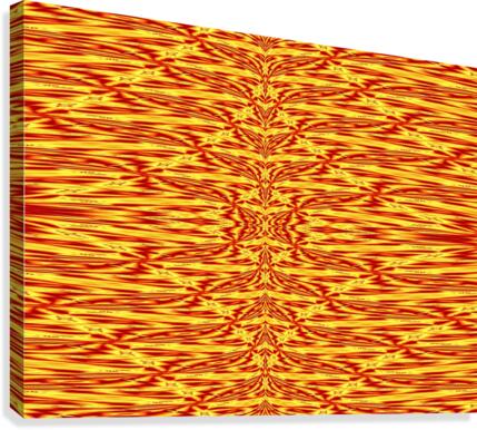 Orange Spark Canvas Print